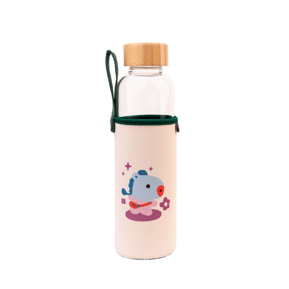BT21 - Mang Glass Bottle Bouteille - Multicolore